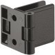 170D Glass Door Hinge Zinc Alloy M.Black