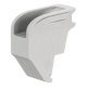 Free Fold Angle Restraint Plastic Grey