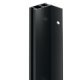 Slido F-Hd26 B Strp 23-25mm 2.5m Aluminium Black