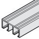 Slido F-Li21 Top Trk Dbl SF 2.5m Anodised Silver
