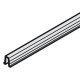 Slido F-Li21 Btm Trk Sgl 2.5m Rib Plastic Grey