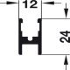 Hawa Clipo 36GPK+36GPPK Frame Profile 3.5m