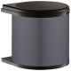 Hailo Mono SO 400 Bin Hinged 15L Dk Grey
