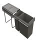 Tek PO 300 Bin Hinged 10+20L Dark Grey