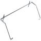 Stepfix Step Stool Plinth Bracket Steel Bright Zinc Plated