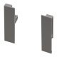 MXS Slim Gls Pnl Hldr Set 84mm Plastic Grey