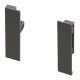MXS Slim Fnt Bracket Set 84mm Plastic Antique