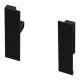 MXS Slim Fnt Bracket Set 84mm Plastic Black