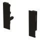 MXS Slim Fnt Bracket Set 135mm Plastic Black