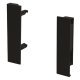 MXS Slim Fnt Bracket Set 199mm Plastic Black