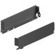 MX Std Sgl Drawer Sides 80/550mm Steel Antique