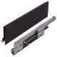 MXS Slim Std Drawer Set 35kg 84/270mm Black