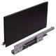 MXS Slim Std Drawer Set 35kg 199/400mm Black