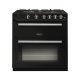 Rectangle PROPL60NGFBL/C Range NG Chrome/Black