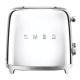 Smeg FAB TSF01SSUK Toaster 2 Slc Chrome