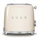Smeg FAB TSF01CRUK Toaster 2 Slc Crm