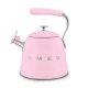 Smeg FAB WKF01PK Whstl Kettle 2.3L Pnk