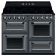 Smeg Vic TR4110IGR2 Range Ckr Ind Satin/Stainless Steel