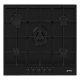 Smeg Cls PX375MB Hob Gas Black