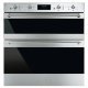Smeg Cls DOSF6300X Ovn Dbl BI MF Black/Stainless Steel