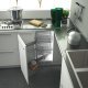 Hafele SO Corner 800mm LH Chrome Wire