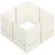 Cuisioflex Drawer Insert Set x3 Wht/Wht