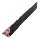 AluSplash Int Crn Profile 750mm Aluminium Black