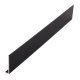 AluSplash Edge Profile 750mm Aluminium Black