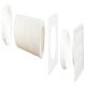 Manrose 150mm Grv Grille Duct Set 1m Brw