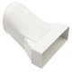 Manrose 125-204mm Rnd-Rect D.Adp PVC Grey