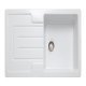 Rectangle Austell CAU10101WH 1.0B Sink Cer Wht