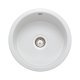 Rectangle Rustique CRUB385WH 1.0B Sink Cer Wht