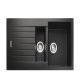 Rectangle Andesite Ign AND1052AS 1.5B Sink Black