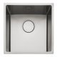 Rectangle Atl.Kube KUBE40 1.0B Sink UH Stainless Steel