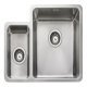 Rectangle Quad QUAD3416L 1.5B Sink LHHB Stainless Steel