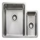 Rectangle Quad QUAD3416R 1.5B Sink RHHB Stainless Steel