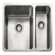 Rectangle Quad QUAD3418R 1.5B Sink RHHB Stainless Steel