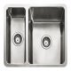 Rectangle Quad QUAD3418 1.5B Sink Rev Stainless Steel