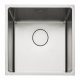 Rectangle Cubix CBX42 1.0B Sink UH Stainless Steel