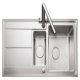 Rectangle Arlington ARL1052 1.5B Sink Rev Stainless Steel