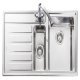 Rectangle Rockford RK9852L 1.5B Sink LHD Stainless Steel