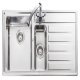 Rectangle Rockford RK9852R 1.5B Sink RHD Stainless Steel