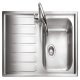 Rectangle Manhattan MN10101L 1.0B Sink LHD Stainless Steel