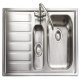 Rectangle Manhattan MN10102L 1.5B Sink LHD Stainless Steel
