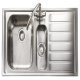 Rectangle Manhattan MN10102R 1.5B Sink RHD Stainless Steel