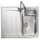 Rectangle Houston HS9851 1.0B Sink Rev Stainless Steel