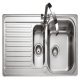 Rectangle Sedona SD9852 1.5B Sink Rev Stainless Steel