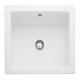 Rectangle Hartland CHA622WH/ 1.0B Sink Cer Wht