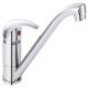 Mixer Tap S.Lvr Tap Brs+Stainless Steel Chrome