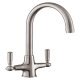 Rectangle AqCls TAQCLASSDLBF/BF D.Lvr Tap Brushed Stainless Steel